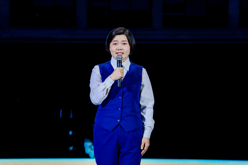 北京12345热线话务员刘缓。主办方供图